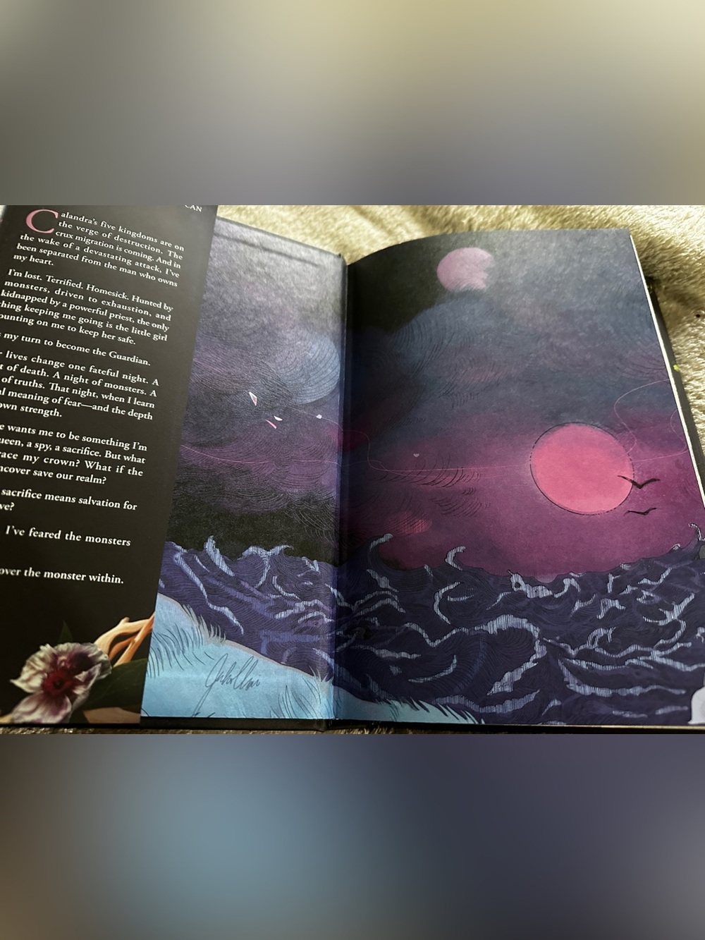Rites of the Starling Hardcover Book with Sprayed Edges - Picture 2 of 5